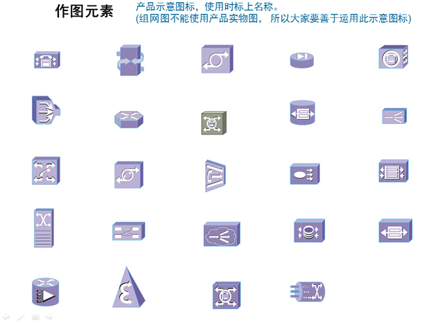 作图元素 产品示意图标