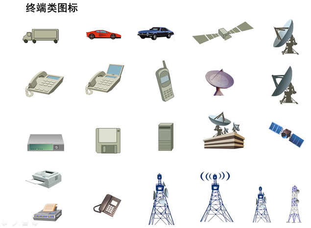 作图元素 终端产品图标