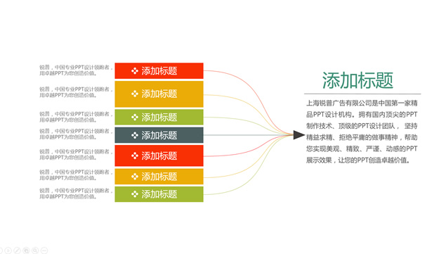 6套彩虹圈数据分析ppt图表打包下载