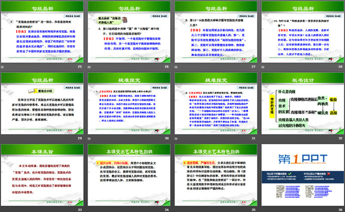 《奇妙的克隆》PPT教学课件