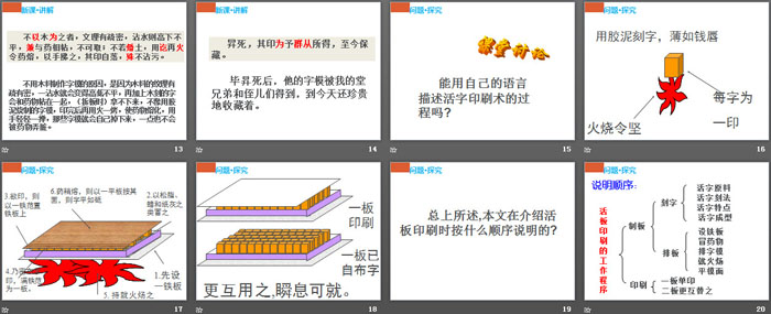 《活板》PPT