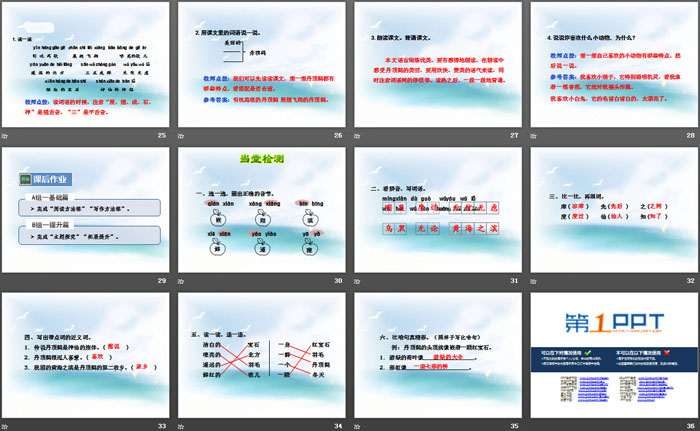 《美丽的丹顶鹤》PPT教学课件