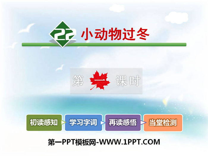 《小动物过冬》PPT下载