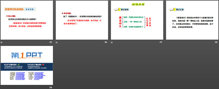 《寓言二则》PPT教学课件