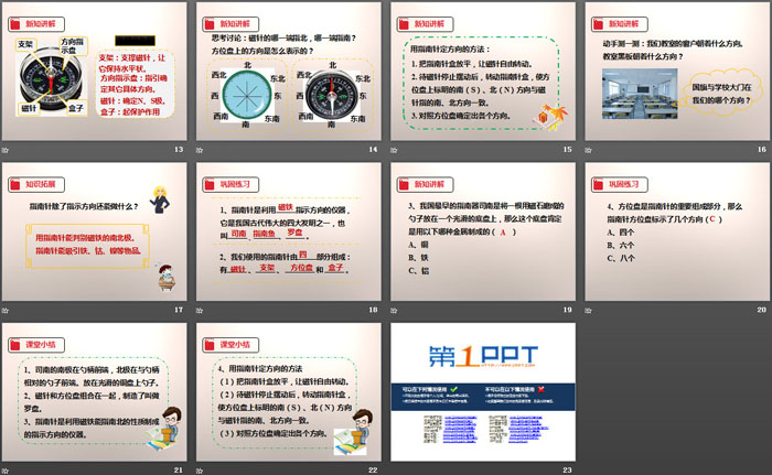 《指南针》磁铁PPT下载