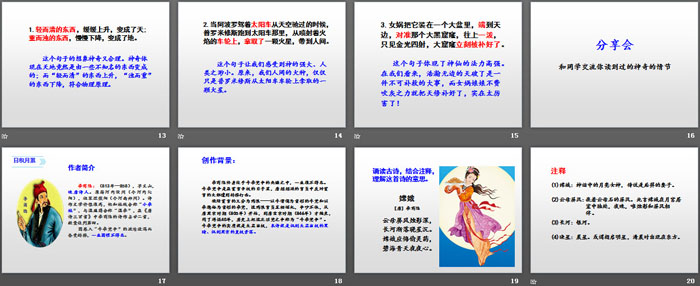 《语文园地四》PPT(四年级上册)