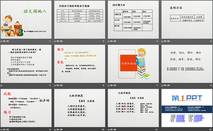 《语文园地八》PPT(三年级下册)