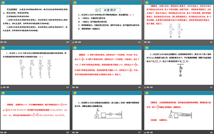 《滑轮》简单机械PPT(第2课时滑轮组)