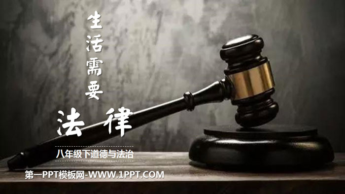 《生活需要法律》PPT优秀课件