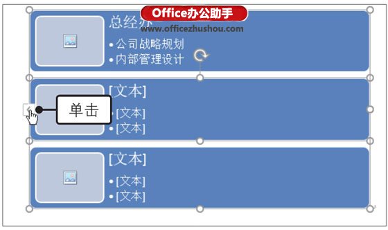 在SmartArt图形中添加文本的两种方法