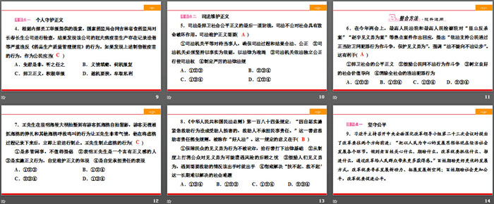 《维护公平正义》崇尚法治精神PPT(第2课时公平正义的守护)