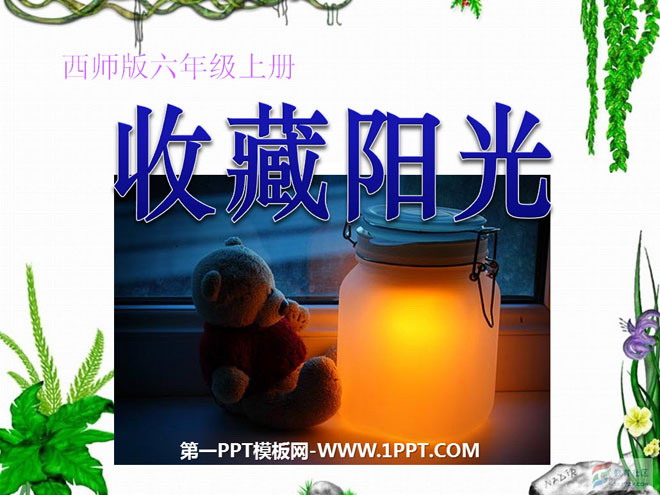 《收藏阳光》PPT课件4