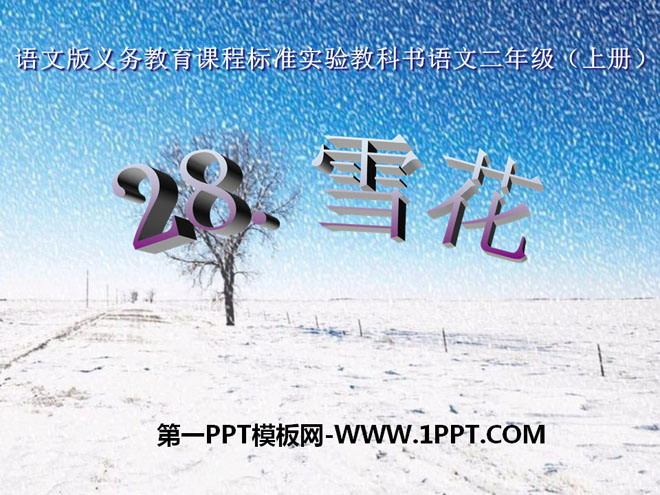 《雪花》PPT课件