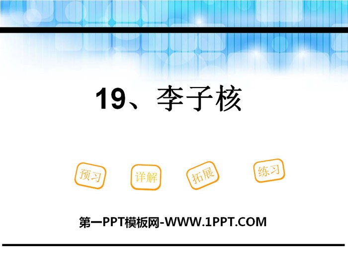 《李子核》PPT