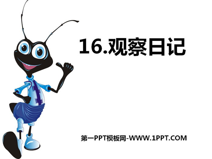 《观察日记》PPT