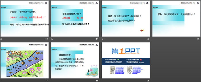 《听鱼说话》PPT