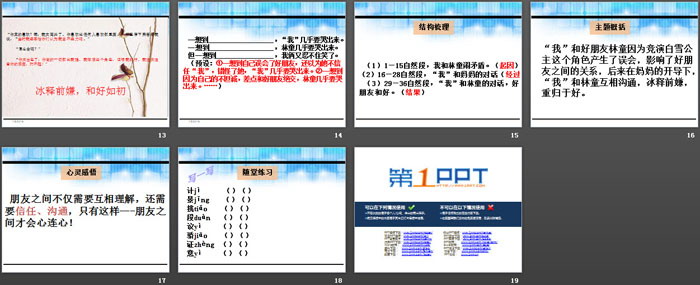 《朋友之间》PPT下载