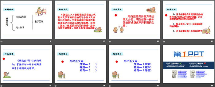 《熟能生巧》PPT