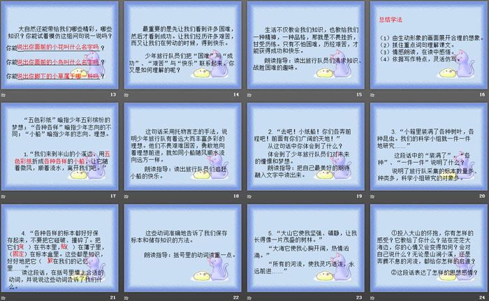 《少年旅行队》PPT