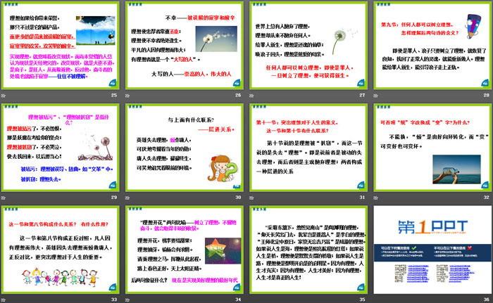 《理想》PPT