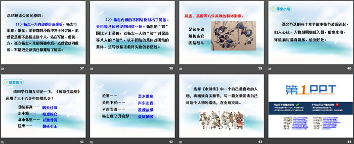 《水浒传 节选》PPT