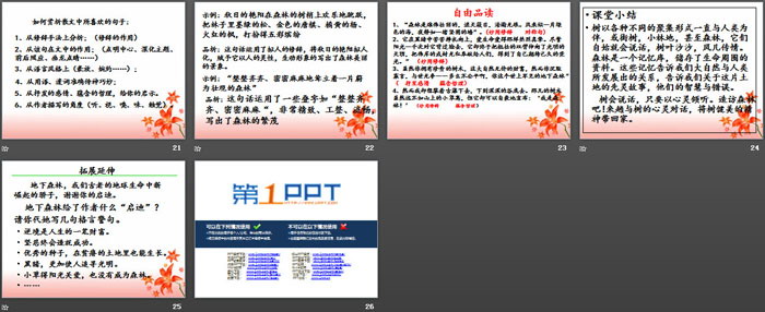 《地下森林断想》PPT