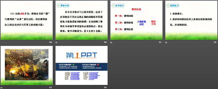 《曹刿论战》PPT