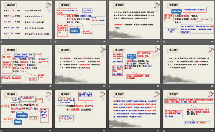 《烛之武退秦师》PPT课件下载