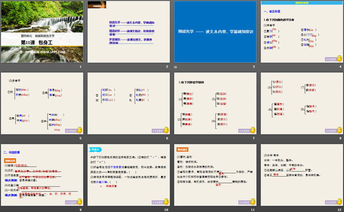 《包身工》PPT下载