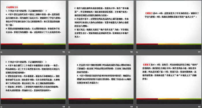 名著导读《家》PPT