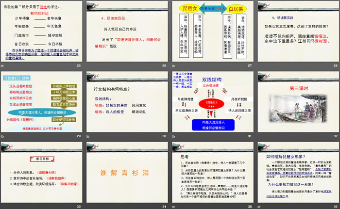 《琵琶行(并序)》PPT下载