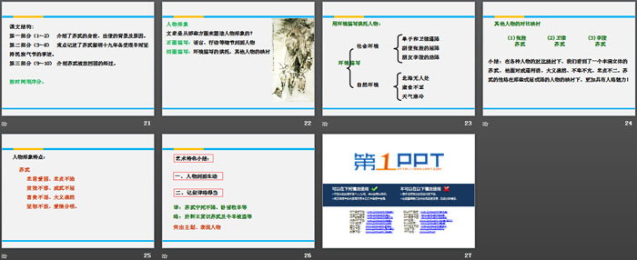 《苏武传》PPT课件