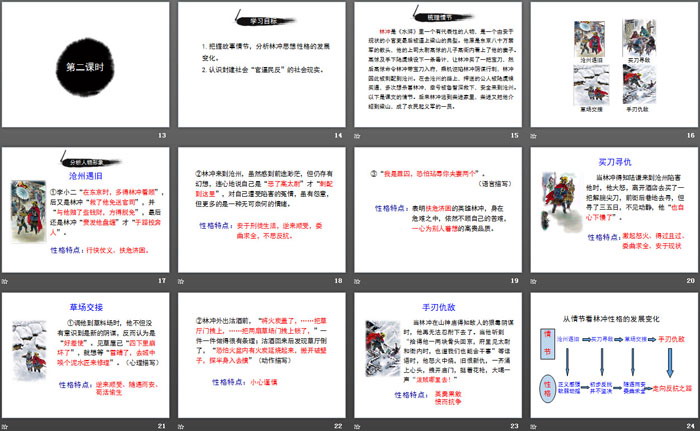 《林教头风雪山神庙》PPT课件下载