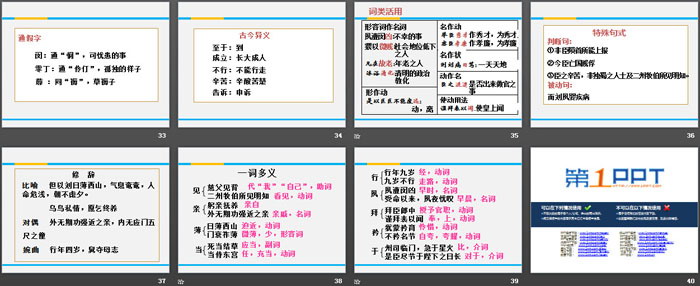 《陈情表》PPT教学课件