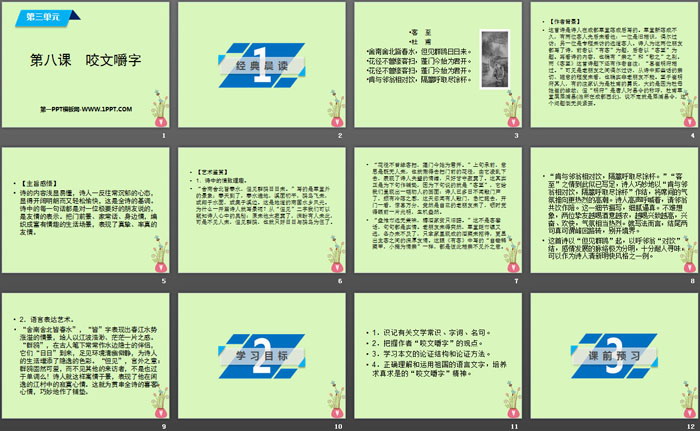 《咬文嚼字》PPT