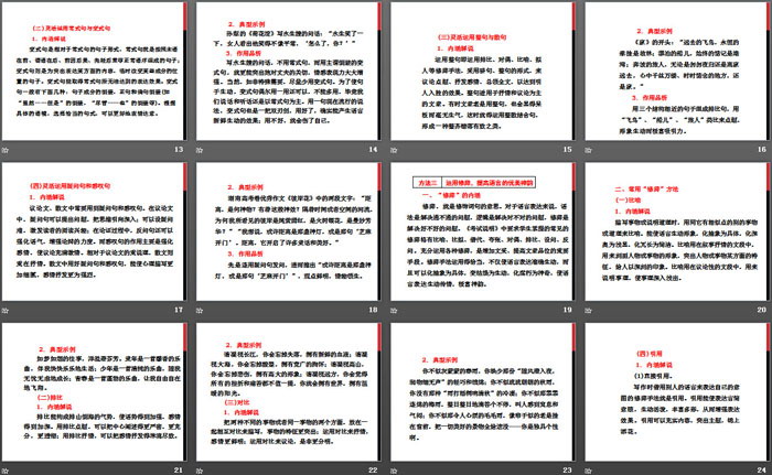 《锤炼思想 学习写得有文采》PPT课件