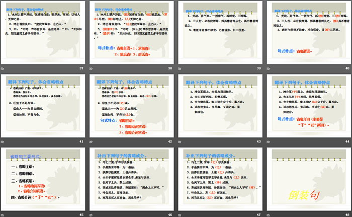 《文言词语和句式》PPT课件