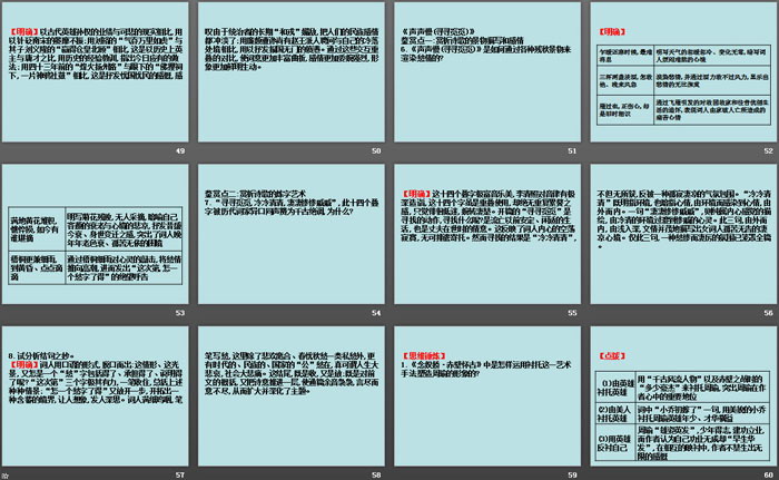 《念奴娇·赤壁怀古》《*永遇乐·京口北固亭怀古》《*声声慢(寻寻觅觅)》PPT课件