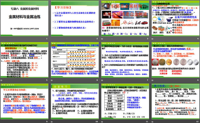 《金属材料与金属冶炼》金属和金属材料PPT课件2