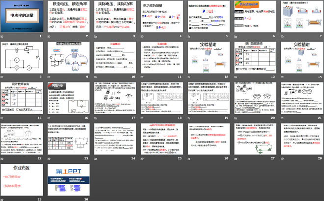 《测量小灯泡的电功率》电功率PPT课件6