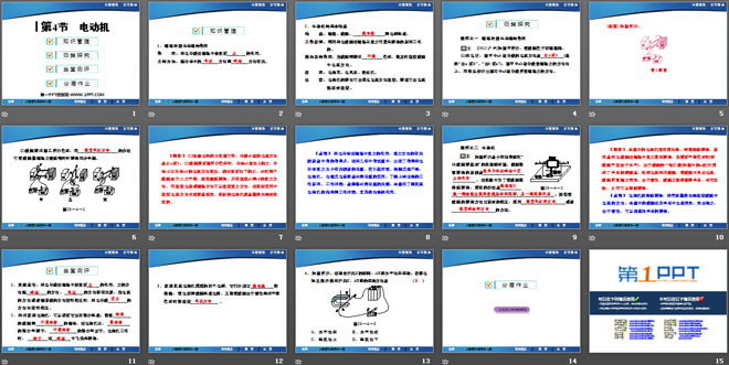 《电动机》电与磁PPT课件7