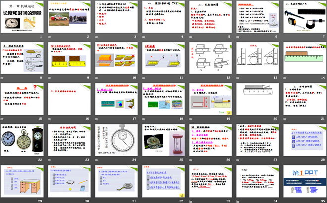 《长度和时间的测量》机械运动PPT课件7