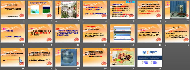 《声音的产生与传播》声现象PPT课件3