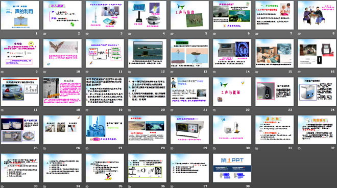 《声的利用》声现象PPT课件2
