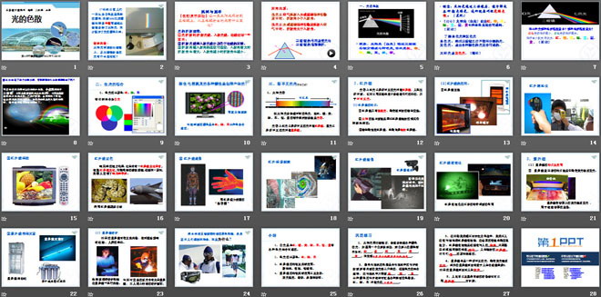 《光的色散》光现象PPT课件