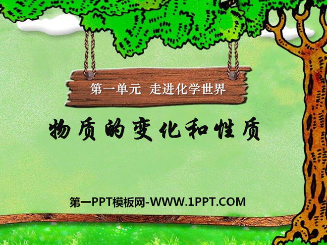 《物质的变化和性质》走进化学世界PPT课件8