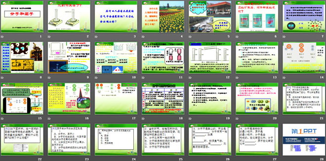 《分子和原子》物质构成的奥秘PPT课件3