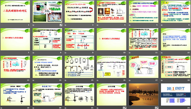 《二氧化碳制取的研究》碳和碳的氧化物PPT课件9