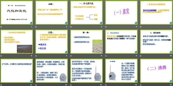 《汽化和液化》物态及其变化PPT课件2