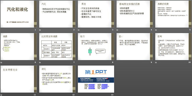 《汽化和液化》物态及其变化PPT课件4